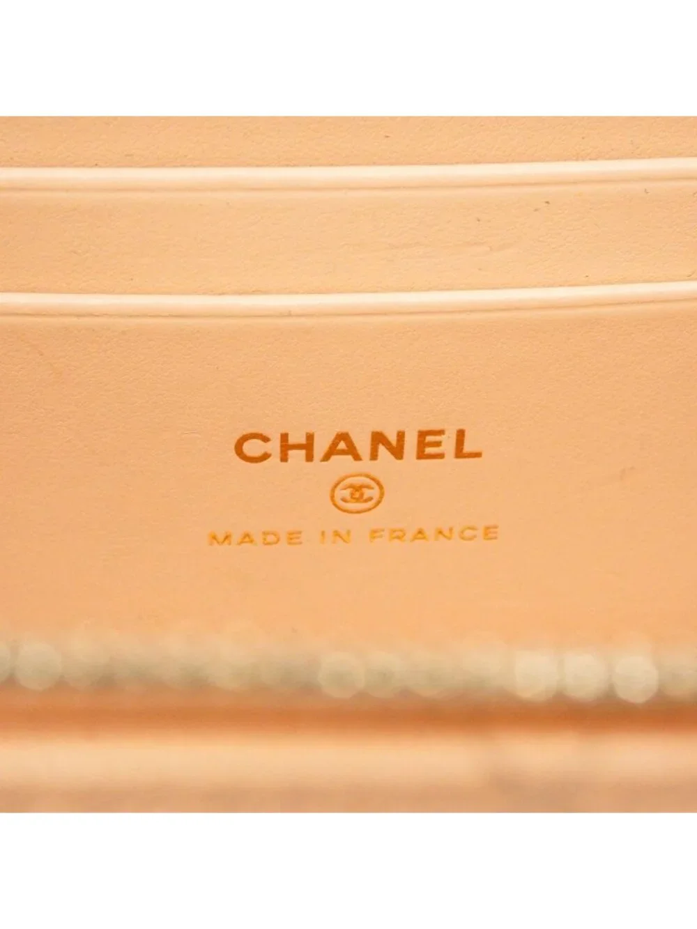 Chanel Vanity Bag Quilted Caviar Leather Pink Champagne Gold 2-Way